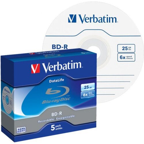 Verbatim DataLife 6x BD-R 25 GB 5 kosov Slike
