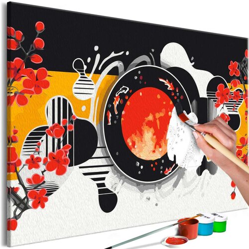 Slika za samostalno slikanje - Koi Fish Bon 60x40 Slike