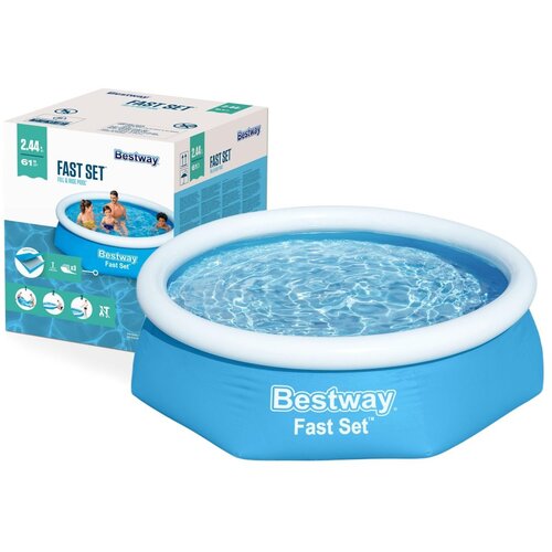  Ekspanzijski bazen Strut 2.44 x 61 cm Bestway 57448 Slike