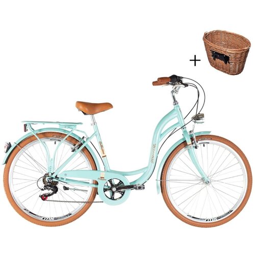  BICIKL KENZEL BELLISSIMA ROYAL 28" gradski bicikl - Tirkizna - 28" Cijene