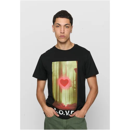 Mister Tee Wooden Black T-Shirt Love