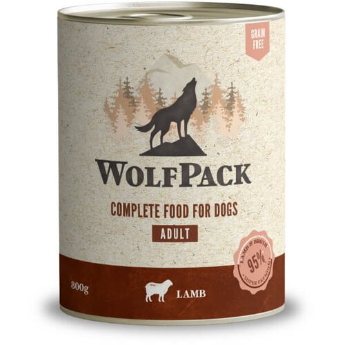 WolfPack adult - jagnjetina 800g Cene