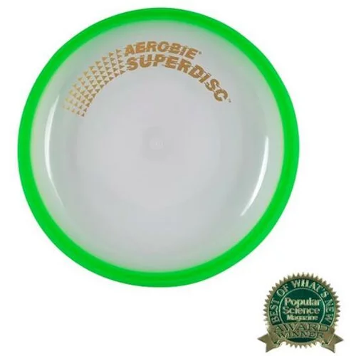 Aerobie frizbi Superdisc, zelen