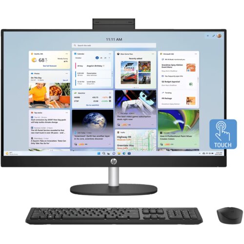 HEWLETT-PACKARD Računalo HP All-in-One 27-cr1003ne | U7 155U | 32GB RAM | Touch / Core Ultra 7 / RAM 32 GB / SSD Pogon Cijene
