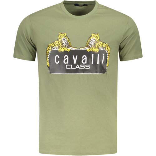 Cavalli Class SHORT SLEEVE T-SHIRT MEN GREEN Cene