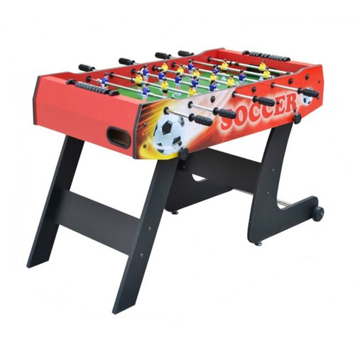  Stol  za ni nogomet 121x61x81 Folding - crveni Cijene