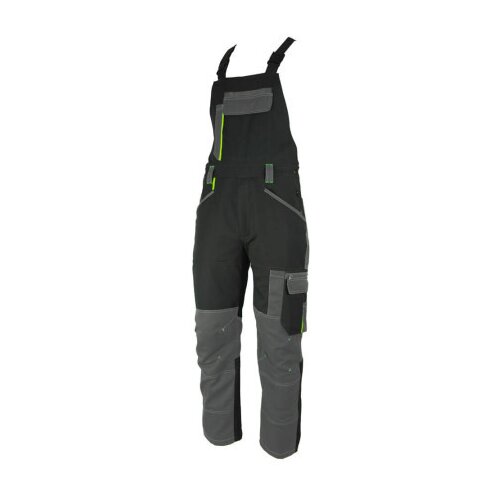 Lacuna radne farmer pantalone bergen flex crne veličina 56 ( 8bergbc56 ) Slike