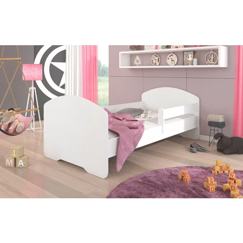 ADRK Furniture dječji krevet pepe s ogradom - 80x160 cm