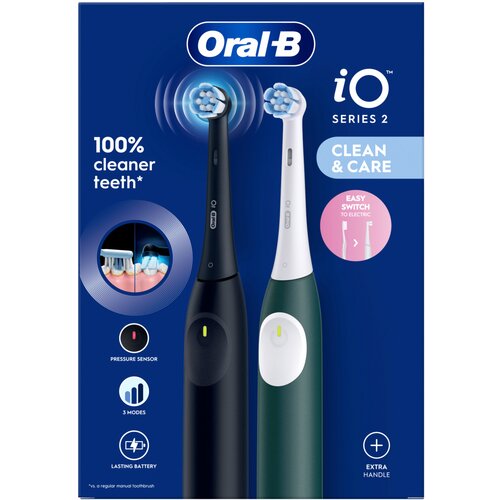 Oral-b iO Series 2 Night Black/ Forest Green mit 2.Handstück Cijene