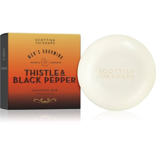 Scottish Fine Soaps Thistle &amp;amp; Black Pepper &amp;Scaron;ampon za mu&amp;scaron;karce 100 g Slike