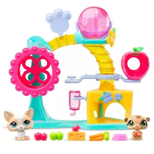 LITTLEST PET SHOP littlest pet shop: igralni set z 2 figurama, serija 1