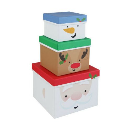 N/A Novogodišnja kutija santa & snow set 1/3 ( X31112BX_1 ) Cene