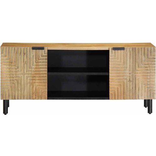 Maison Chic TV omarica - TV stojalo - Televizijska omarica rjava 105x33x46 cm masivni les Mango, (21702158) Cene
