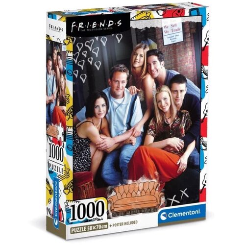 Clementoni Slagalica Friends, 1000 dijelova Slike