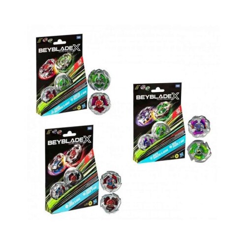Hasbro Beyblade x starter pack 2 pack ( F9586 ) Slike