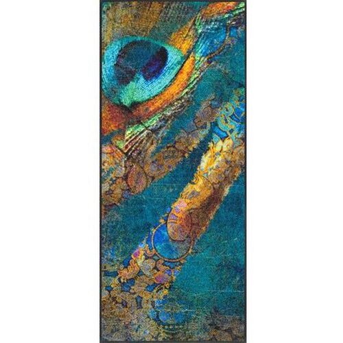 wash+dry PREDPRAŽNIK Exotic Pavo 60/140 cm potiskano večbarvno Cene