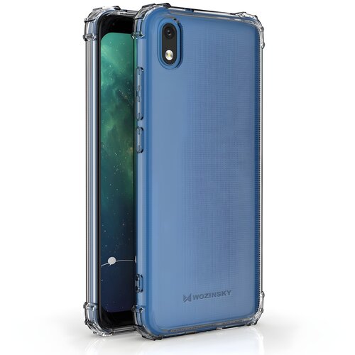 Wozinsky Anti Shock silikonsky ovitek za Samsung Galaxy A10 - Prozorna Slike