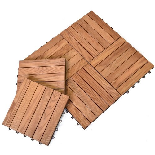  THERMOWOOD podne pločice 6 kom Slike