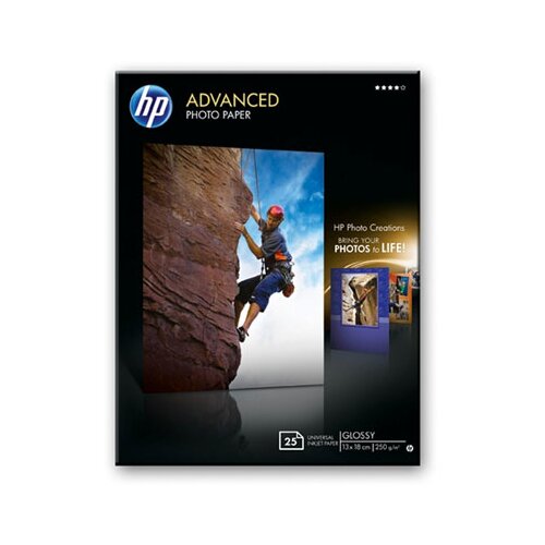 HP Foto papir Q8696A, 13 x 18 cm, 25 listov, 250 gramov Slike