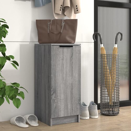 vidaXL ormarić za cipele sivi hrast 30x35x70 cm konstruirano drvo Cijene