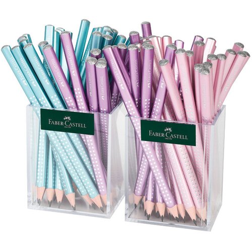  OLOVKA GRAFITNA B JUMBO SPARKLE U ČA&Scaron;I PK72 FABER CASTELL 111672 MET.SORT Cijene
