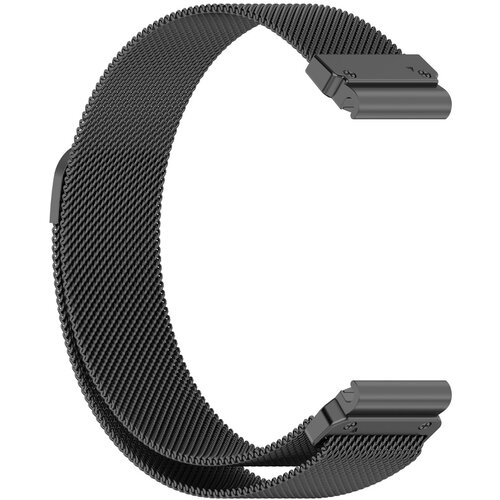 INF 20mm milanski jekleni pas z hitro zamenjavo za Garmin Fenix 7S Black, (5000264344) Cene