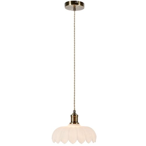Markslöjd 108857 - Luster na sajli KURAGE 1xE27/40W/230V mesing/bela Cene