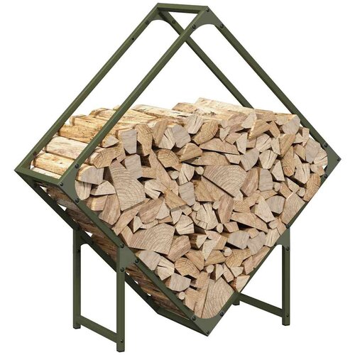 vidaXL Stalak za drva 80x25x80 cm hladno valjani čelik Cijene