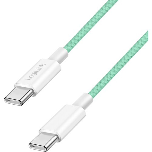 Logilink USB 2.0 Type C - C, M/M, zelena, 1.0m Cene