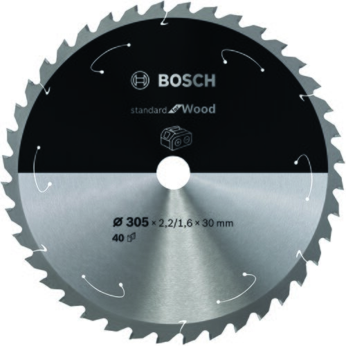 Bosch standard za drvo list kružne testere za akumulatorske testere 305x2,2x30 T40 2608837741 Cene