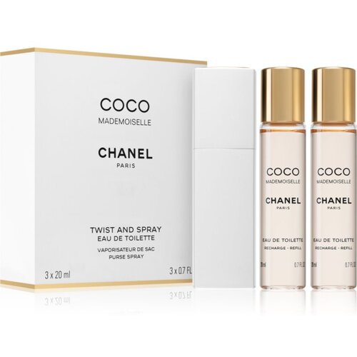 Chanel Coco Mademoiselle toaletna voda za ženske 3x20 ml Slike