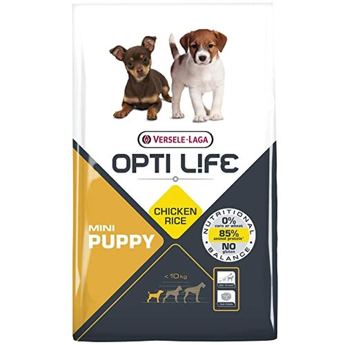 Versele-laga opti life dog puppy mini chicken&rice 2.5kg Cene