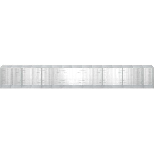  Gabion s 5 mm žicom i mrežom 5x5 cm 750x100x100 cm Slike