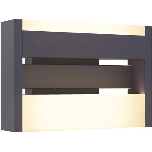 LUTEC zunanja stenska led-svetilka conroy 2-plam. antracit 15,5 x 22,5 x 9,7 cm Cene