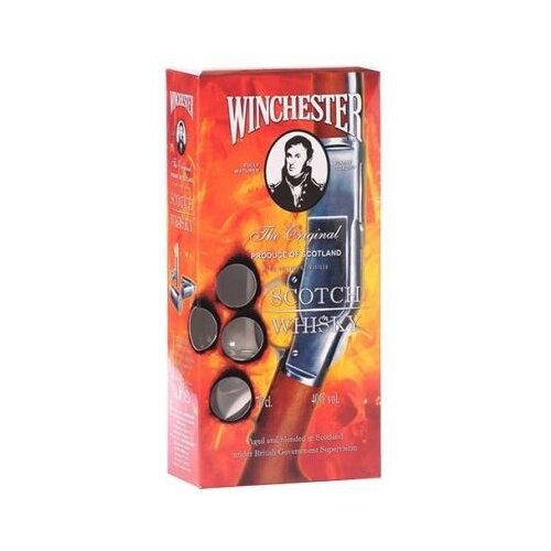 Winchester Viski + 2 ča&amp;scaron;e 0,7l Slike