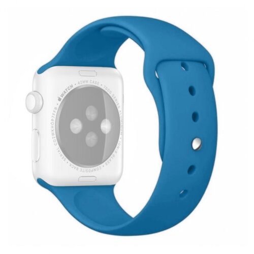  Narukvica Moye za Apple Watch Silicone Strap 44/ 45/ 49 mm deep blue Cene