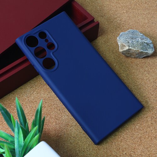  Maska za telefon Teracell Giulietta za Samsung S918B Galaxy S23 Ultra mat tamno plava Cene
