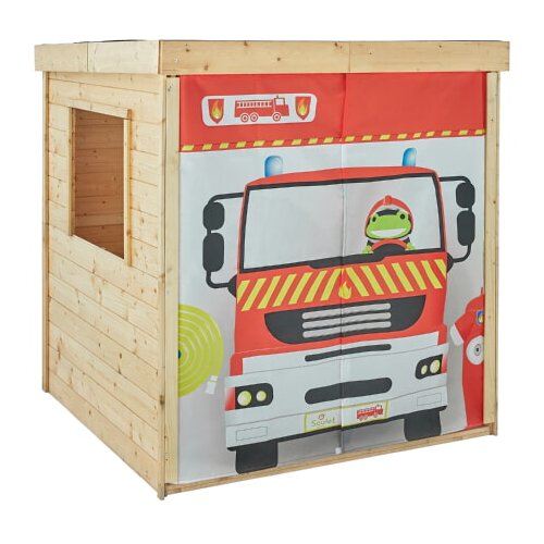 FOREST-STYLE dječja kućica Firefighter (D x &amp;Scaron;: 124 x 125 cm) Slike