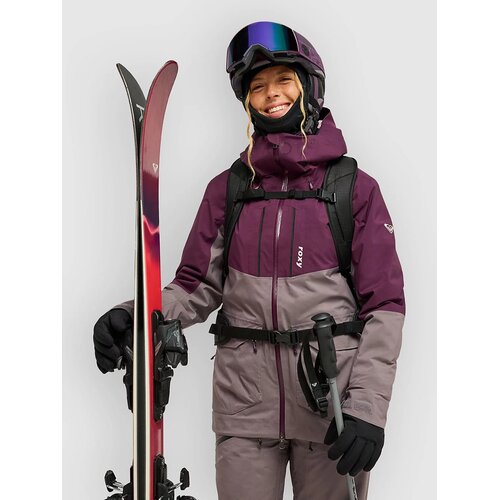 Roxy Gore-Tex Stretch Purelines Primaloft Jakna blackberry wine Cene