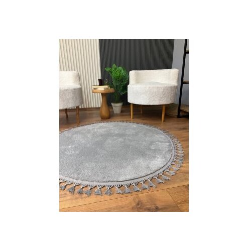 Conceptum Hypnose okrugli tepih 1414 grey 150 x 150 (514SRZ1439) Cene