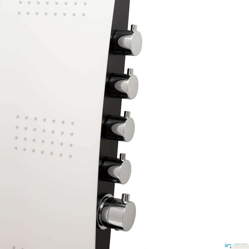 EYN Luksuzni termostatski tu&amp;scaron; panel SP1058 v beli ali črno barvi &amp;mdash; Bela Slike