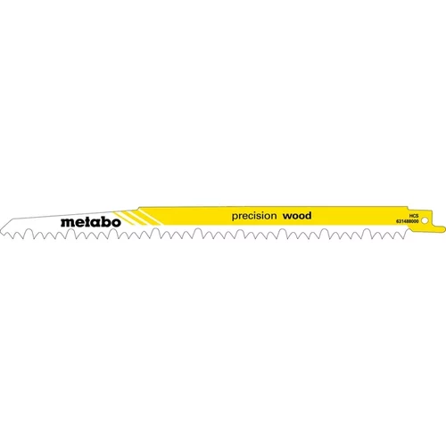 Metabo 25-delni set listov za sabljaste žage PRECISION WOOD 240x1.5 mm, 628245000