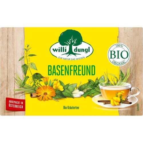 Willi Dungl Bio bazični čaj - 20 čajnih vrečk Slike