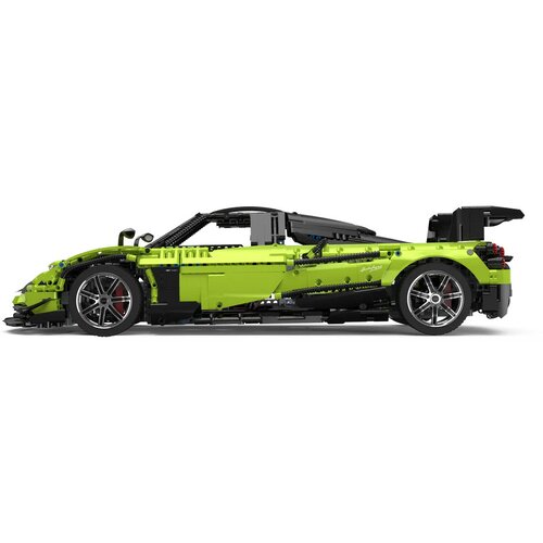  Licencirani auto za slaganje 1:8 Pagani Huayra BC RASTAR sa 2892 elementa - zeleni Slike