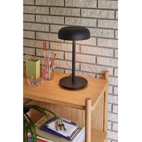 H&amp;uuml;bsch Crna LED stolna lampa s mogućnosti zatamnjivanja (visina 37 cm) Velo &amp;ndash; Slike
