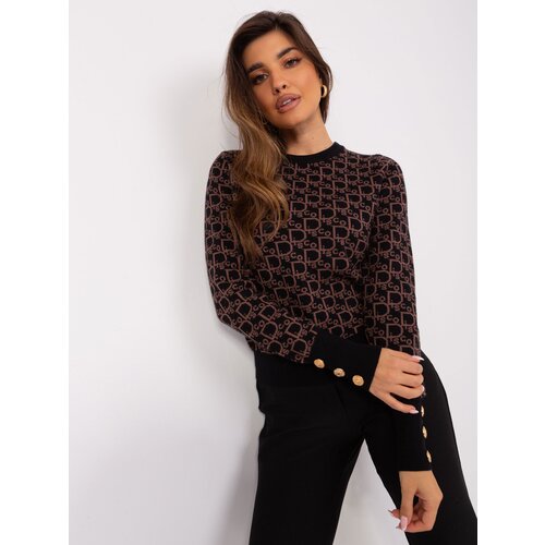 Wool Fashion Italia Sweater-AT-SW-2342.46P-black Slike