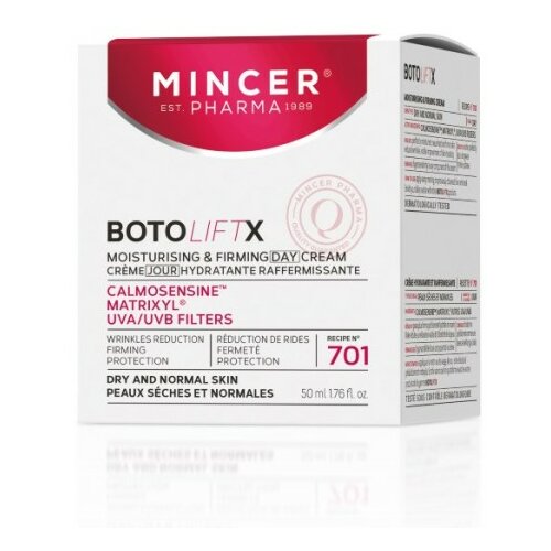 Mincer Pharma botoliftx N° 701 - dnevna krema za hidriranje i učvršćivanje 50ml Slike