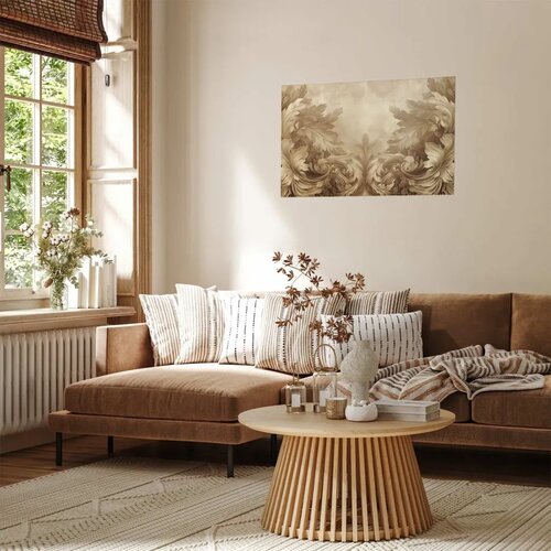  Plakat - Carved Ornaments in Sepia Shades 42x29.7 Bez okvira Slike