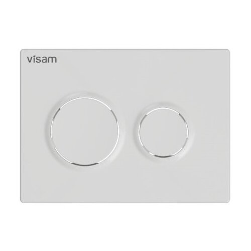 Visam Ploča za vodokotlić Slim 80 Olipos 230-003 bijela Slike