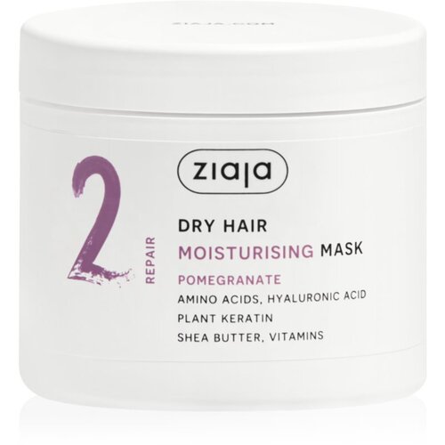 Ziaja Plant Essentials Pomegranate vlažilna maska za lase za suhe lase 350 ml Cene